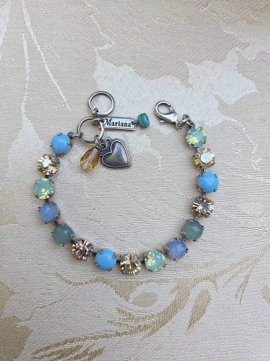 Mariana Jewelry - Mariana Swarovski Aquamarine Bracelet